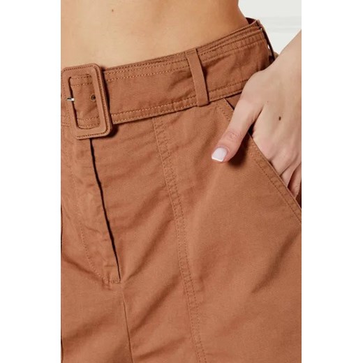 Weekend MaxMara Szorty CIRINO | Relaxed fit | z dodatkiem lnu Weekend Maxmara 42 wyprzedaż Gomez Fashion Store