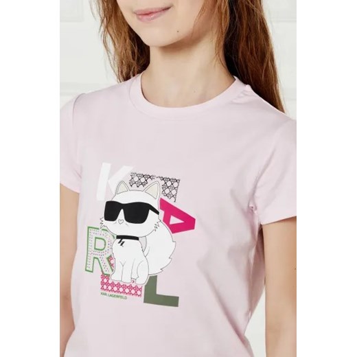 Karl Lagerfeld Kids T-shirt | Regular Fit 162 Gomez Fashion Store promocja