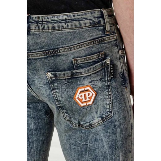 Philipp Plein Jeansy Hexagon | Straight fit 32 wyprzedaż Gomez Fashion Store