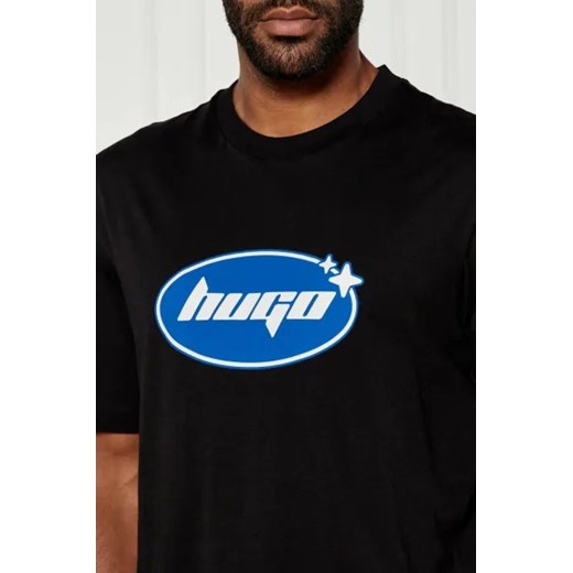 T-shirt męski Hugo Blue na jesień 