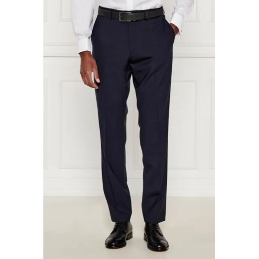 BOSS BLACK Wełniane spodnie H-Lenon-MM-224 | Regular Fit 56 Gomez Fashion Store