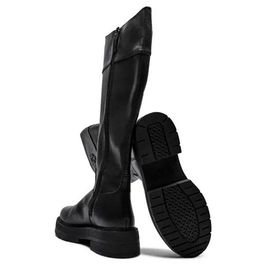 BOSS BLACK Skórzane oficerki Rebby 37 Gomez Fashion Store promocyjna cena