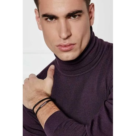 HUGO Skórzana bransoleta E-DOUBLEBRAID2-BRA One Size Gomez Fashion Store