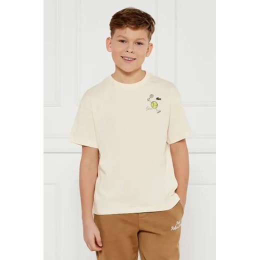 Lacoste T-shirt | Relaxed fit Lacoste 152 wyprzedaż Gomez Fashion Store