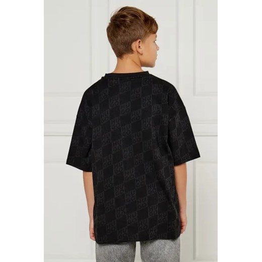 HUGO KIDS T-shirt ALL OVER | Relaxed fit Hugo Kids 150 promocja Gomez Fashion Store