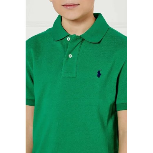 POLO RALPH LAUREN Polo | Slim Fit | pique Polo Ralph Lauren 134 okazyjna cena Gomez Fashion Store