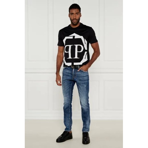 Philipp Plein T-shirt Hexagon | Regular Fit XL okazja Gomez Fashion Store