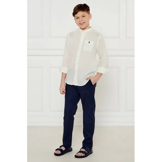 POLO RALPH LAUREN Spodnie PREPSTER | Regular Fit Polo Ralph Lauren 146 okazyjna cena Gomez Fashion Store