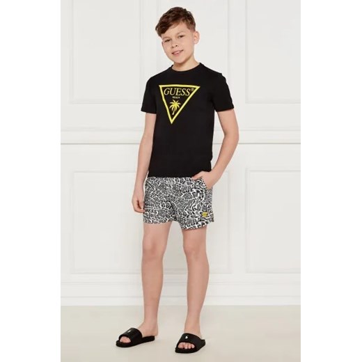 Guess Szorty kąpielowe MINI ME | Regular Fit Guess 116 wyprzedaż Gomez Fashion Store