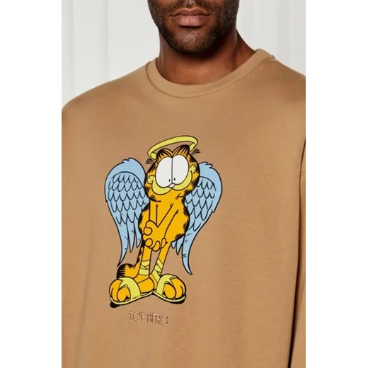 Iceberg Bluza ICEBERG X GARFIELD | Regular Fit Iceberg XXL wyprzedaż Gomez Fashion Store