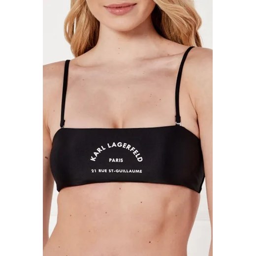 Karl Lagerfeld Góra od bikini Karl Lagerfeld XS promocyjna cena Gomez Fashion Store