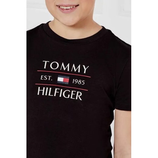 T-shirt chłopięce Tommy Hilfiger bawełniany 