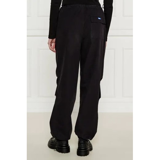 Hugo Blue Spodnie jogger Hafisa-1-D_B | Loose fit Hugo Blue 40 promocja Gomez Fashion Store
