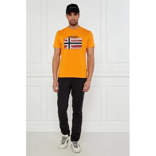Napapijri Spodnie chino M-PUYO SUM 041 | Slim Fit Napapijri 34 wyprzedaż Gomez Fashion Store