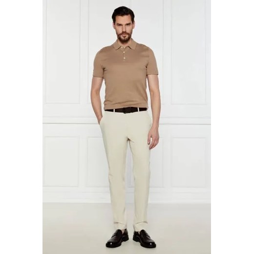 Calvin Klein Spodnie chino SEERSUCKER | Regular Fit Calvin Klein 52 Gomez Fashion Store okazyjna cena