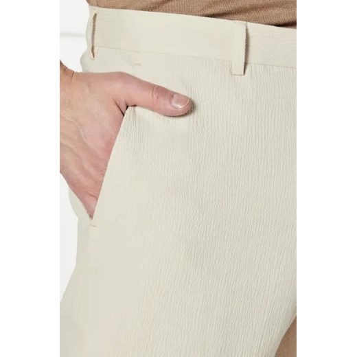 Calvin Klein Spodnie chino SEERSUCKER | Regular Fit Calvin Klein 52 wyprzedaż Gomez Fashion Store