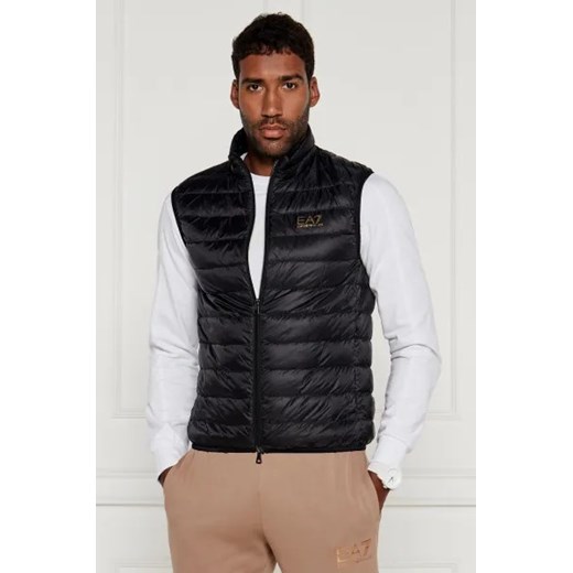EA7 Puchowy bezrękawnik | Regular Fit M Gomez Fashion Store