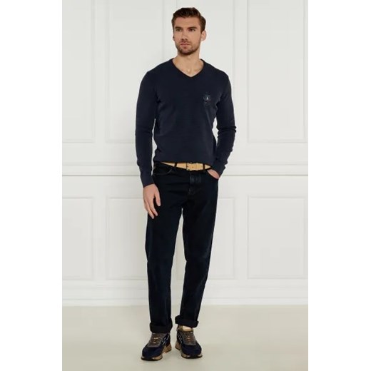 Aeronautica Militare Sweter | Regular Fit Aeronautica Militare S wyprzedaż Gomez Fashion Store