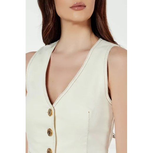 Marciano Guess Jeansowa kamizelka NAOMI | Slim Fit Marciano Guess 34 Gomez Fashion Store okazja