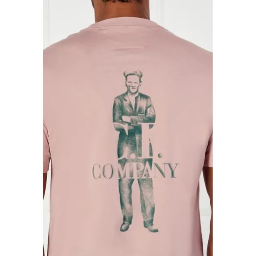 T-shirt męski C.P. Company na lato 