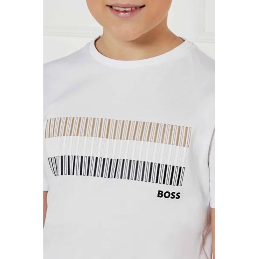 T-shirt chłopięce Boss Kidswear 