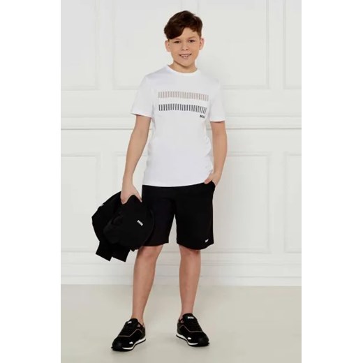T-shirt chłopięce Boss Kidswear 