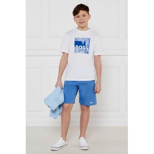 T-shirt chłopięce Boss Kidswear 