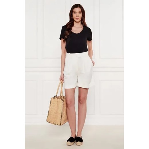 Tommy Hilfiger Szorty | Regular Fit | z dodatkiem lnu Tommy Hilfiger 38 Gomez Fashion Store