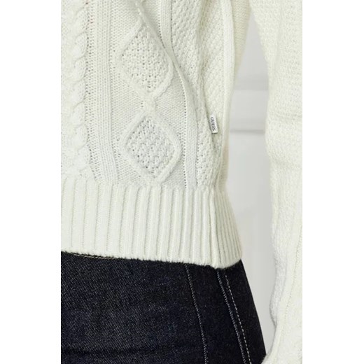 Guess Jeans Sweter | Regular Fit | z dodatkiem wełny L Gomez Fashion Store okazja