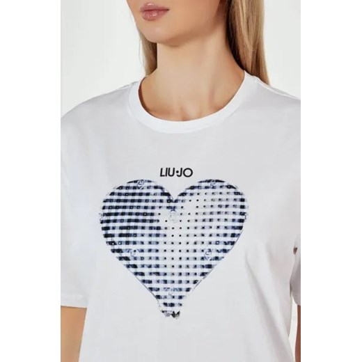 Liu Jo T-shirt | Regular Fit Liu Jo XL wyprzedaż Gomez Fashion Store