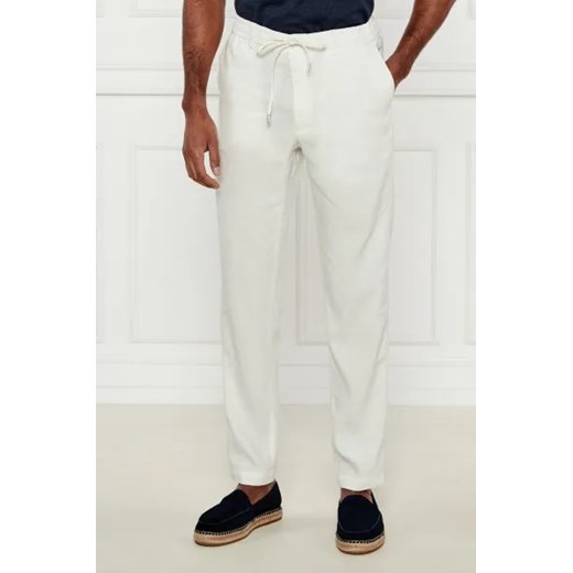 BOSS BLACK Lniane spodnie C-Kane-RDS | Regular Fit 54 okazja Gomez Fashion Store