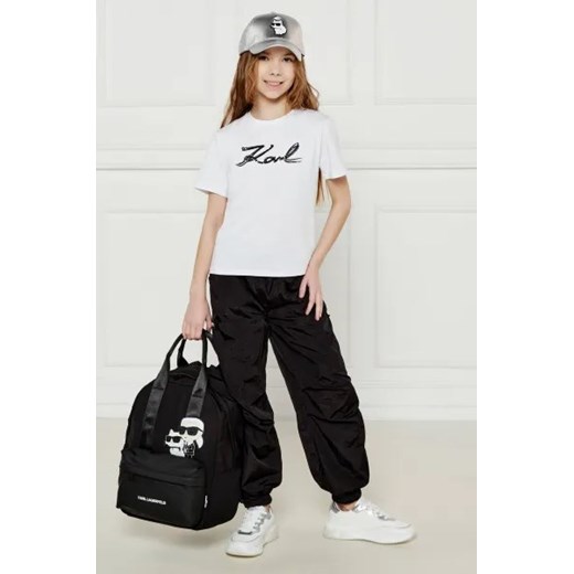 Karl Lagerfeld Kids T-shirt | Regular Fit 156 okazyjna cena Gomez Fashion Store