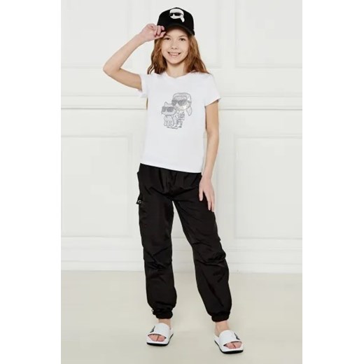 Karl Lagerfeld Kids T-shirt | Regular Fit 150 okazja Gomez Fashion Store