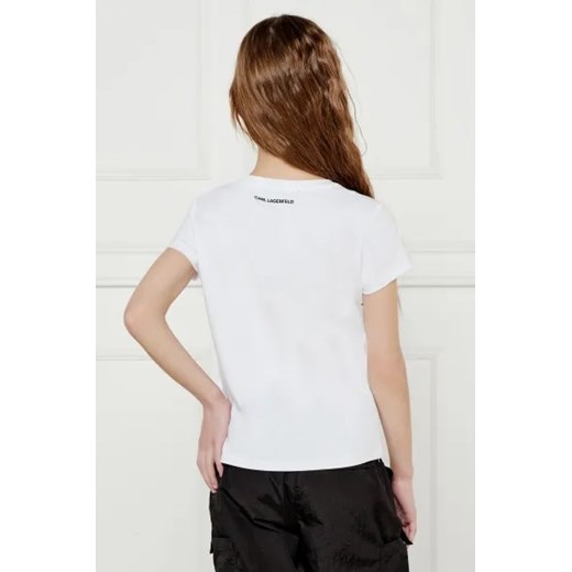 Karl Lagerfeld Kids T-shirt | Regular Fit 150 wyprzedaż Gomez Fashion Store