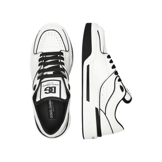 Dolce & Gabbana Skórzane sneakersy Dolce & Gabbana 40 okazyjna cena Gomez Fashion Store