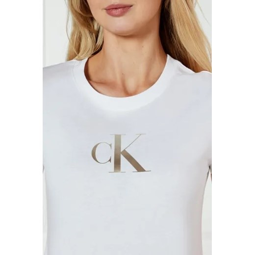 Bluzka damska Calvin Klein z bawełny 