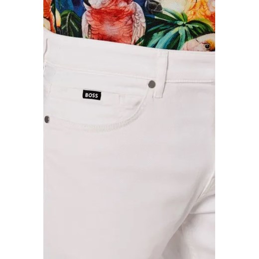Jeansy męskie BOSS HUGO z elastanu 