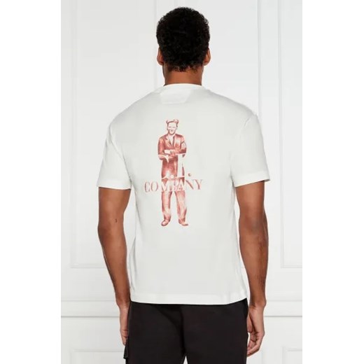 T-shirt męski C.P. Company bawełniany 