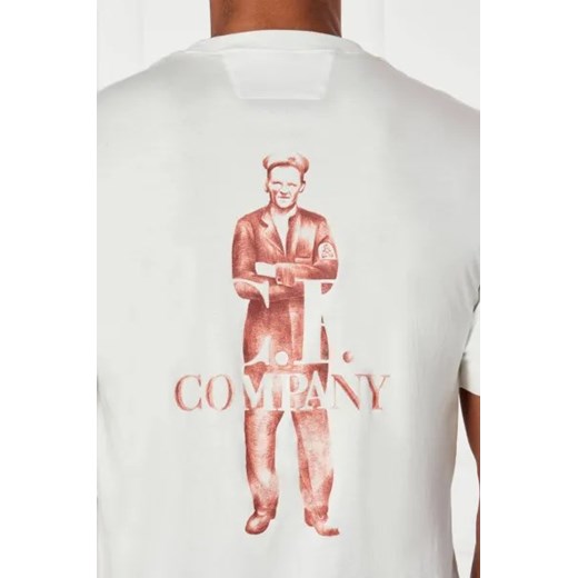 T-shirt męski C.P. Company bawełniany 