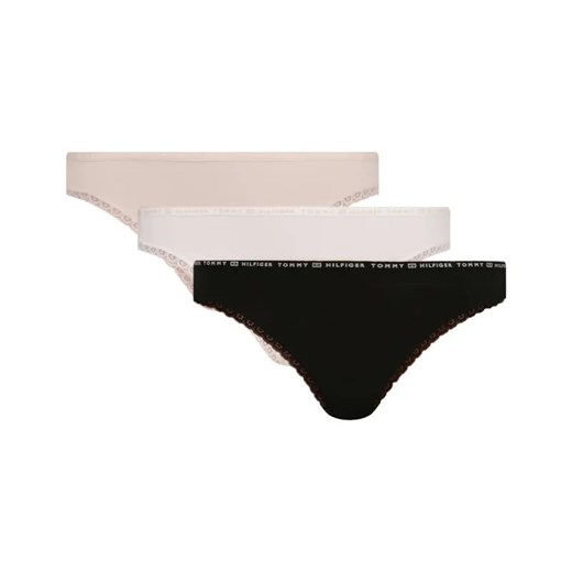 Tommy Hilfiger Stringi 3-pack ze sklepu Gomez Fashion Store w kategorii Majtki damskie - zdjęcie 184503089