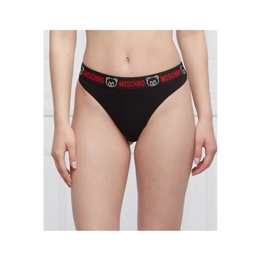 Moschino Underwear Stringi ze sklepu Gomez Fashion Store w kategorii Majtki damskie - zdjęcie 184503177