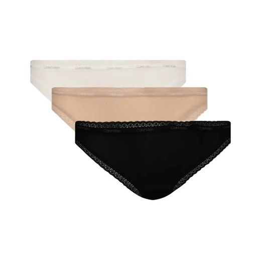 Calvin Klein Underwear Stringi 3-pack ze sklepu Gomez Fashion Store w kategorii Majtki damskie - zdjęcie 184503287