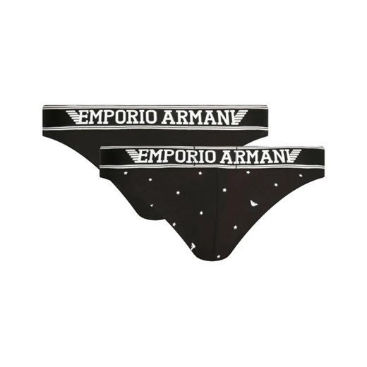 Emporio Armani Figi brazylijskie 2-pack ze sklepu Gomez Fashion Store w kategorii Majtki damskie - zdjęcie 184503607