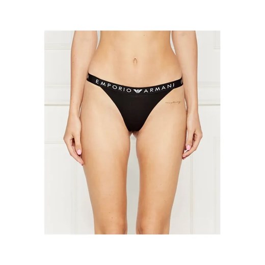 Emporio Armani Stringi 2-pack ze sklepu Gomez Fashion Store w kategorii Majtki damskie - zdjęcie 184503647
