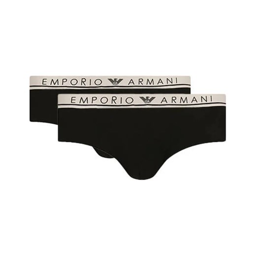 Emporio Armani Stringi 2-pack ze sklepu Gomez Fashion Store w kategorii Majtki damskie - zdjęcie 184503676