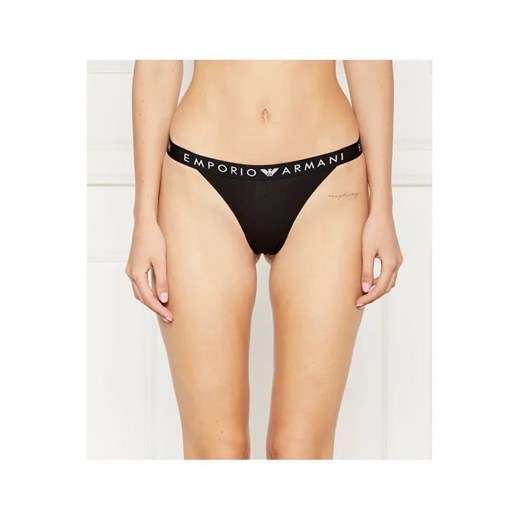 Emporio Armani Stringi ze sklepu Gomez Fashion Store w kategorii Majtki damskie - zdjęcie 184503709
