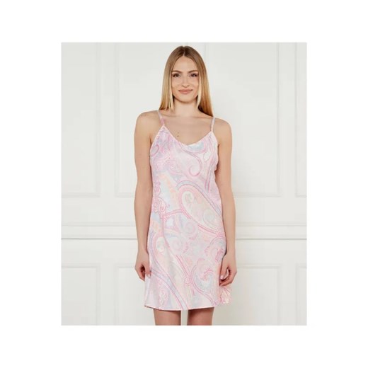 LAUREN RALPH LAUREN Satynowa koszula nocna | Regular Fit ze sklepu Gomez Fashion Store w kategorii Koszule nocne - zdjęcie 184503716