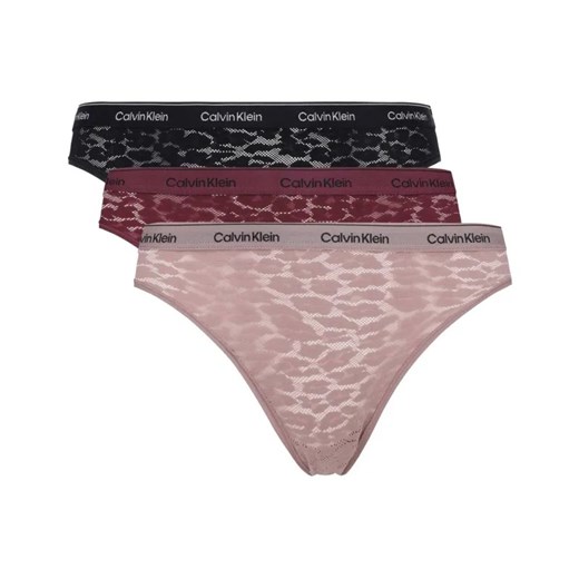 Calvin Klein Underwear Koronkowe figi 3-pack ze sklepu Gomez Fashion Store w kategorii Majtki damskie - zdjęcie 184503796