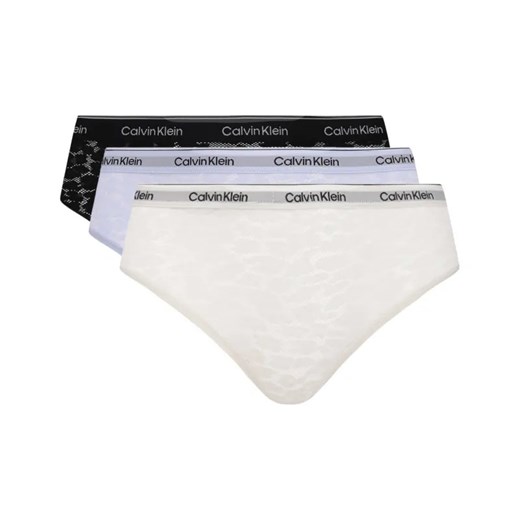 Calvin Klein Underwear Koronkowe figi brazylijskie 3-pack ze sklepu Gomez Fashion Store w kategorii Majtki damskie - zdjęcie 184503959
