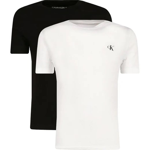 Calvin Klein Jeans T-shirt 2-pack | Regular Fit ze sklepu Gomez Fashion Store w kategorii T-shirty chłopięce - zdjęcie 184504278